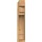 Ekena Millwork Merced Block Rough Sawn Outlooker, Western Red Cedar, 6"W x 18"D x 30"H OUT06X18X30MRC05RWR - alternate 3